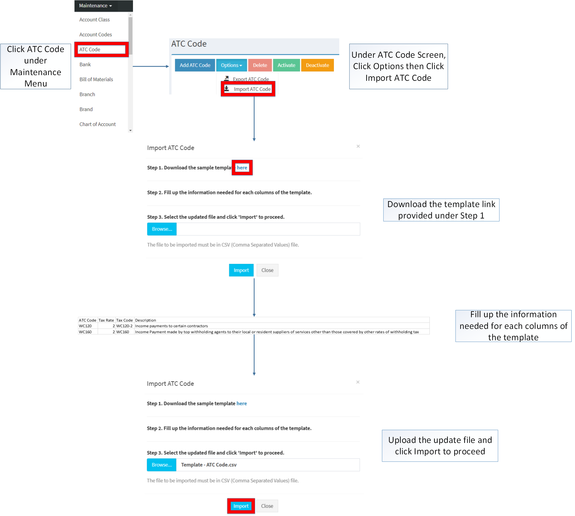 ATC Code Documentation Home